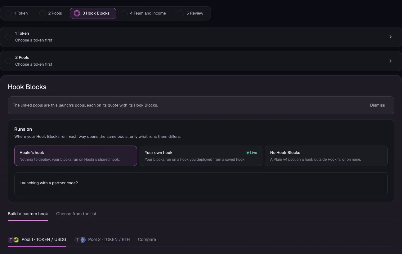Open the launch page on GEM's family