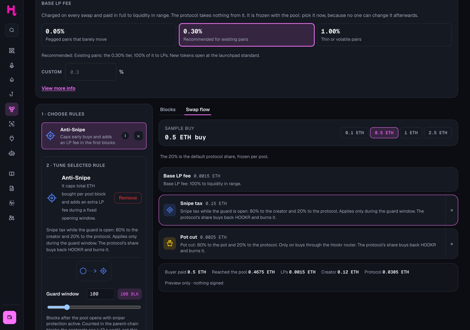 ui builder.tabs.1 Swap flow