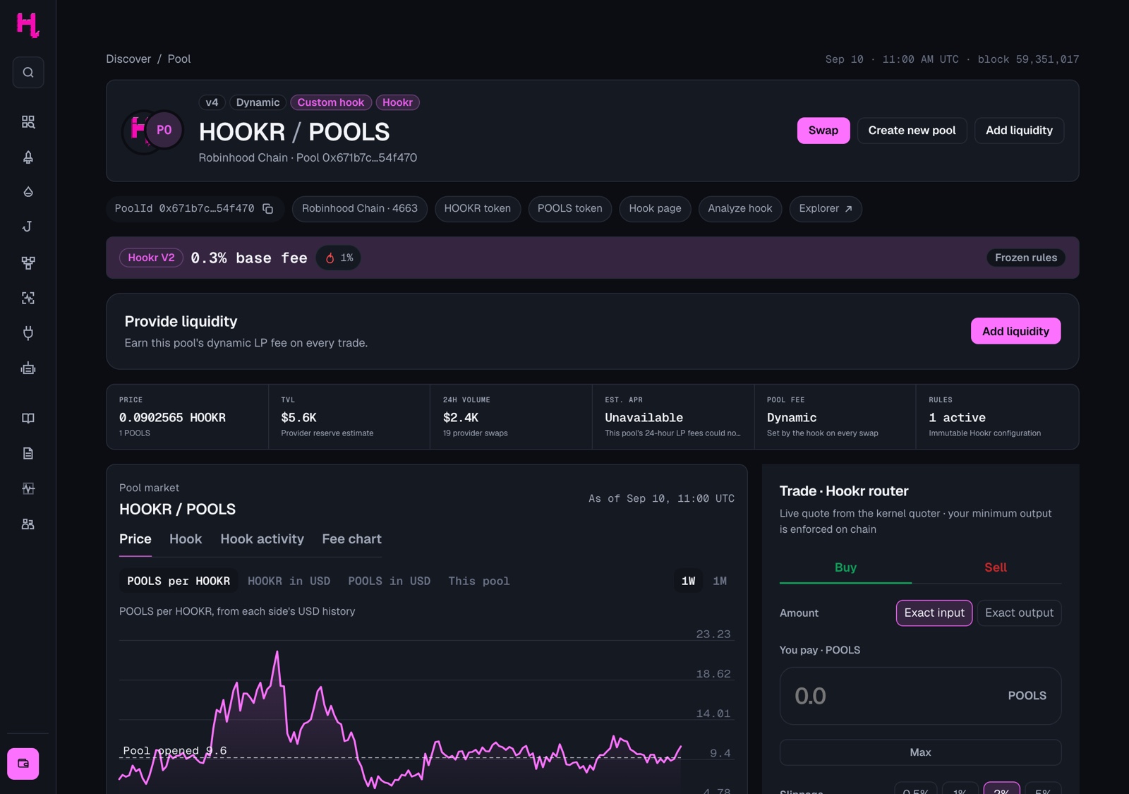 ui pool hookr pools